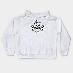 Copy of Death or Glory tattoo design. Kids Hoodie